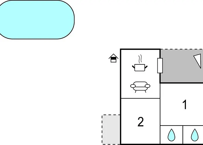 2 Bedroom Awesome In Barbat *